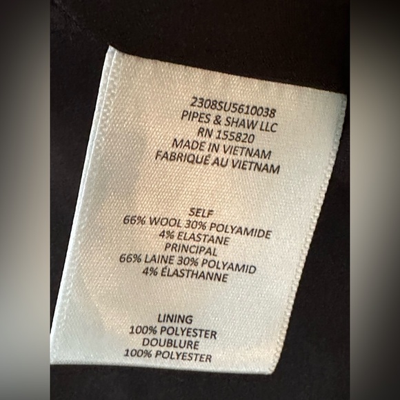 Veronica Beard Nevis Black Cropped Blazer 8 - Picture 8 of 11